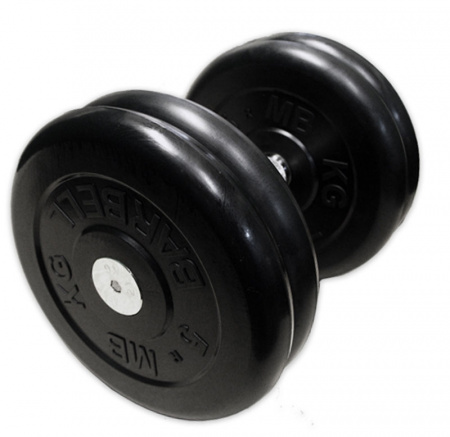 Гантель неразборная 21 кг MB Barbell