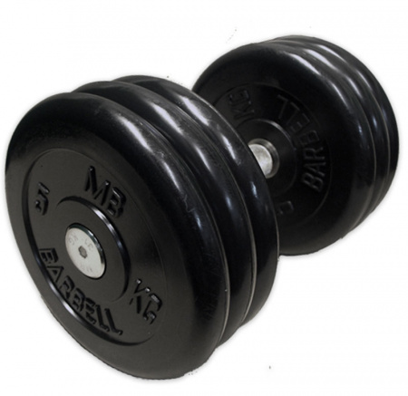Гантель неразборная 31 кг MB Barbell