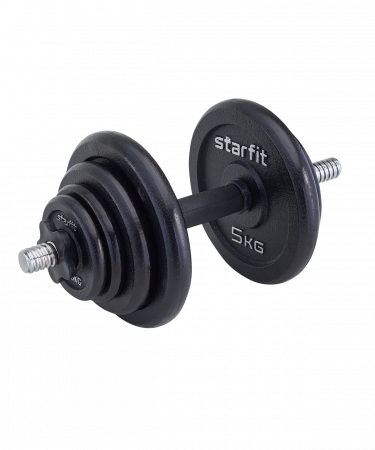 Гантель разборная Starfit DB-713 20 кг, чугунная
