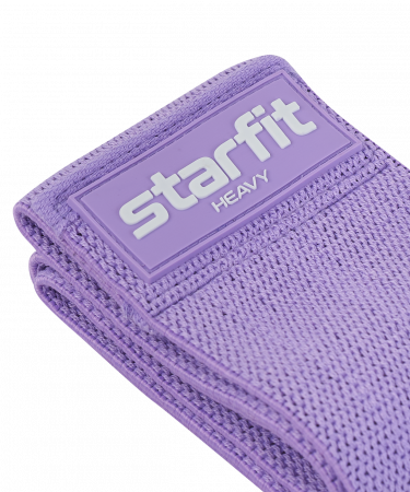 Мини-эспандер Starfit ES-204, высокая нагрузка, текстиль, фиолетовый пастель