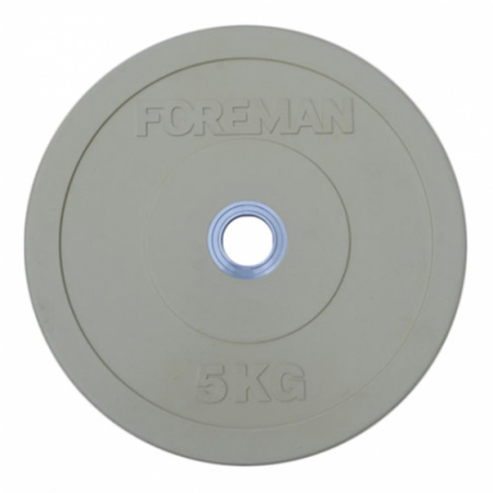 Диск бампированный Foreman FM/BM 5 кг (51 мм, серый)