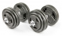 Гантели разборные Atlas Sport Hammertone AS 2 x 29 кг с железной ручкой