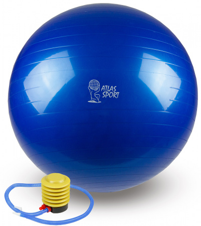Мяч гимнастический фитбол с насосом Atlas Sport 75 см
