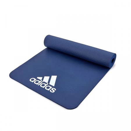 Тренировочный коврик (фитнес-мат) синий Adidas
