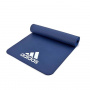 Тренировочный коврик (фитнес-мат) синий Adidas