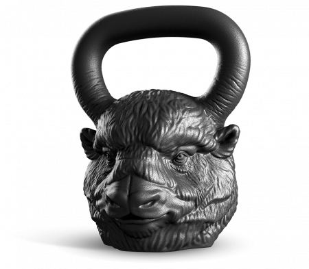 Гиря чугунная Iron Head Бизон 24 кг