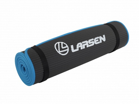 Коврик для фитнеса и йоги Larsen NBR повышенной прочности