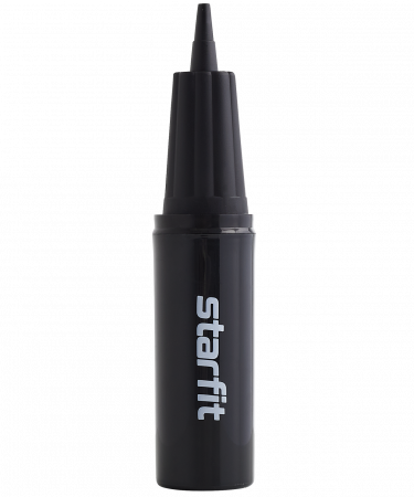Фитбол StarFit GB-109 антивзрыв, 1200 гр, с ручным насосом, фиолетовый, 75 см
