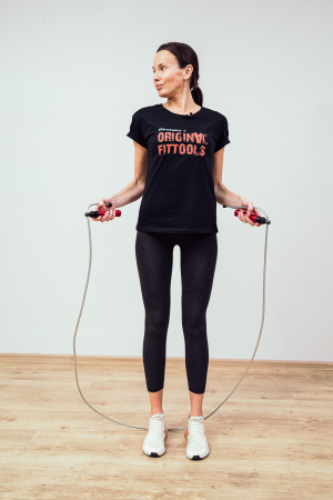 Скакалка тяжелая Original FitTools BORN2BURN