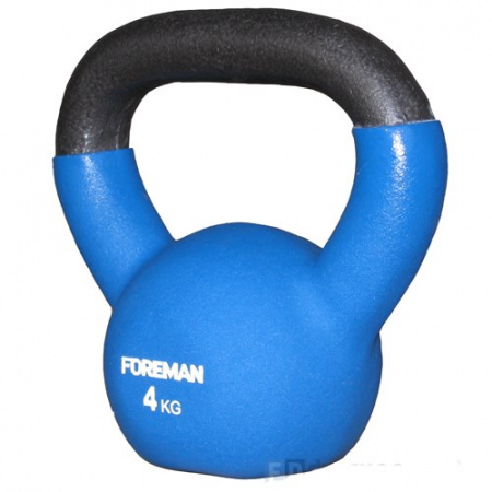 Гиря двуцветная Foreman Two Tone Kettlebell 4 кг