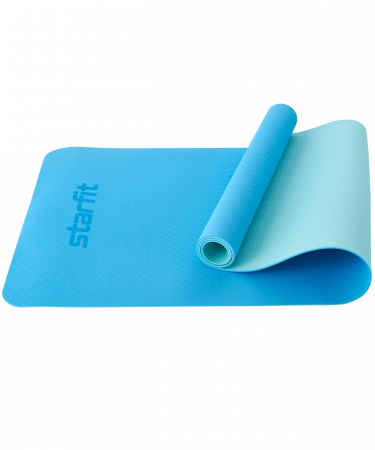 Коврик для йоги и фитнеса Starfit FM-201, TPE, 173x61 см