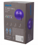 Фитбол StarFit GB-109 антивзрыв, 1200 гр, с ручным насосом, фиолетовый, 75 см
