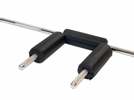 Гриф Хэтфилда для штанги Original FitTools (длина 2200 мм, диаметр 50 мм, нагрузка до 256 кг), замок-пружинка