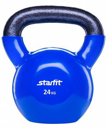 Гиря чугунная Starfit DB-401 24 кг с виниловым покрытием