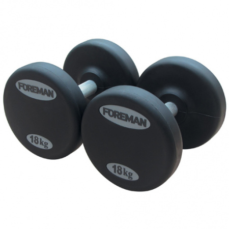 Гантели неразборные Foreman FM/ARD 20 кг обрезиненные