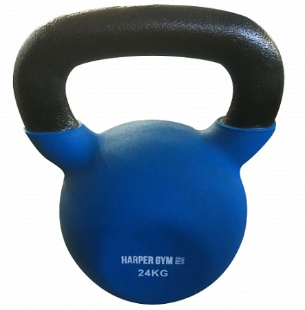 Гиря чугунная Harper Gym NT170B для кроссфита 24 кг