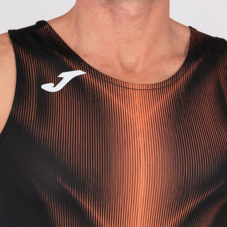 Майка мужская Joma Olimpia черно-оранжевый