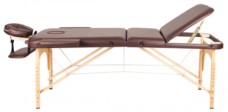 Массажный стол Atlas Sport 60 см складной 3-с деревянный + сумка в подарок