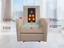Массажное кресло реклайнер Fujimo E-Comfort Chair F3005 FEF Ваниль (Sakura 4)