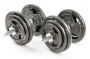 Гантели разборные Atlas Sport Hammertone 2 x 19 кг с железной ручкой