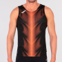 Майка мужская Joma Olimpia черно-оранжевый