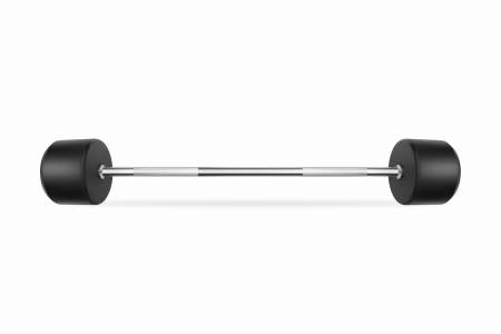 Штанга обрезиненная прямая Bronze Gym BG-PA-BB-S55 55 кг