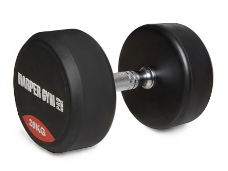 Гантель неразборная Harper Gym Pro Series NT150E 28 кг обрезиненная