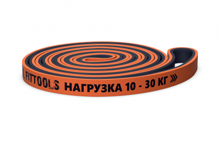 Эспандер-петля двуцветный Original FitTools 10-30 кг