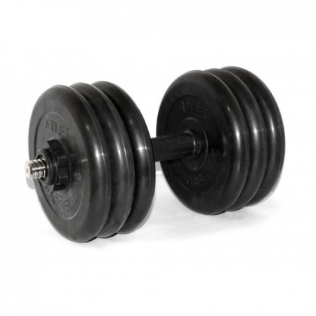 Гантель разборная Barbell 31,5 кг с резьбой 25 мм