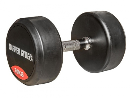 Гантель неразборная Harper Gym Pro Series NT150E 20 кг обрезиненная