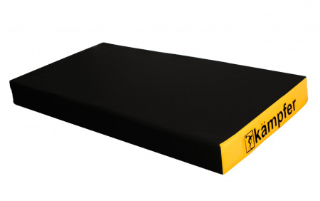 Гимнастический мат Kampfer Black Mat №1 (100 х 50 х 10) винилискожа