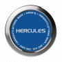 Гриф для штанги DHS Hercules (Corrugated) тренировочный (длина 2200 мм, диаметр 50 мм, нагрузка до 1500 кг), без замка