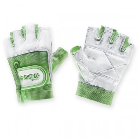 Атлетические перчатки GRIZZLY Leather Padded Weight Training Gloves