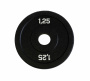 Диск бампированный Original FitTools 1,25 кг (51 мм, черный)