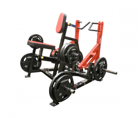 Вертикальная гребля сидя Legend Fitness 6004 серебряный / темно-синий