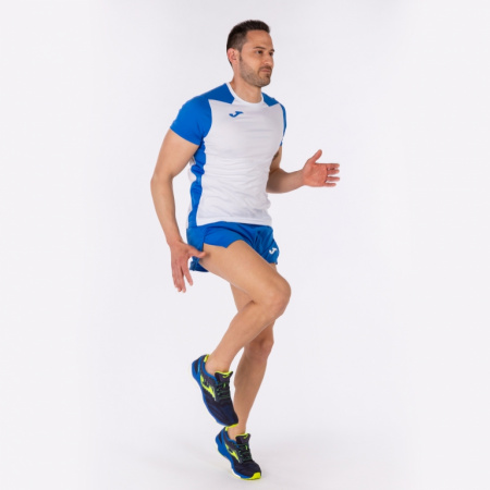 Футболка мужская Joma Record II бело-синяя