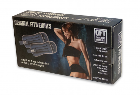 Утяжелители Original FitTools 1 кг х 2
