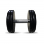 Гантель Barbell 21 кг классик с вращающейся ручкой хром