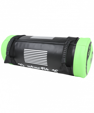Мешок-утяжелитель Starfit WT-601 10 кг, черно-зеленый