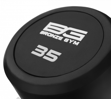 Штанга обрезиненная прямая Bronze Gym BG-PA-BB-S35 35 кг