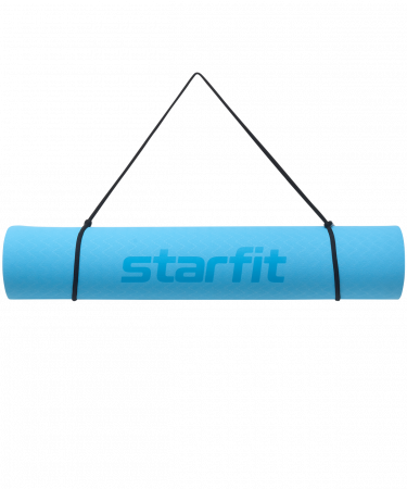 Коврик для йоги и фитнеса Starfit FM-201, TPE, 173x61 см