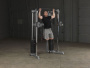 Кроссовер угловой Body Solid с двумя весовыми стеками по 72,5 кг