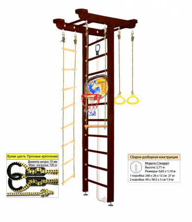 Шведская стенка Kampfer Big Sport Ceiling Basketball Shield Стандарт