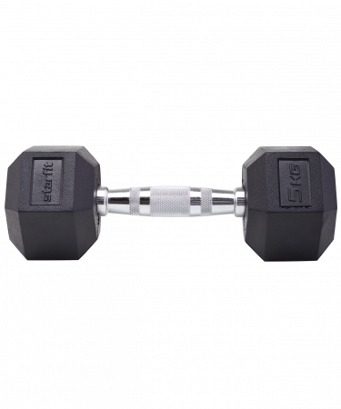 Гантель гексагональная обрезиненная Starfit DB-301 5 кг