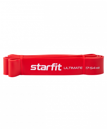 Эспандер ленточный для кросс-тренинга Starfit ES-803, 17-54 кг, 208х4,4 см, красный