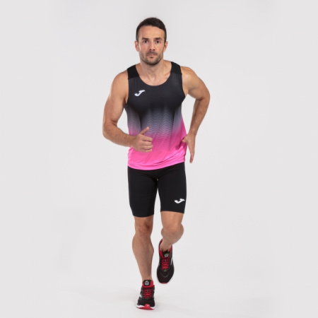 Майка мужская Joma Elite VII черно-розовая
