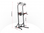 Турник-пресс-брусья Unix Fit Power Tower 150