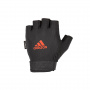 ADGB-12414 Перчатки для фитнеса Adidas (черный/красный), разм.M