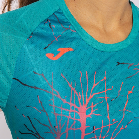 Футболка женская Joma Elite IX бирюзовая