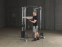 Кроссовер угловой Body Solid с двумя весовыми стеками по 72,5 кг
